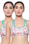 Inner Sense Organic Cotton Bamboo Sports Bra (Pack of 2) - Multicolor — thumbnail 1